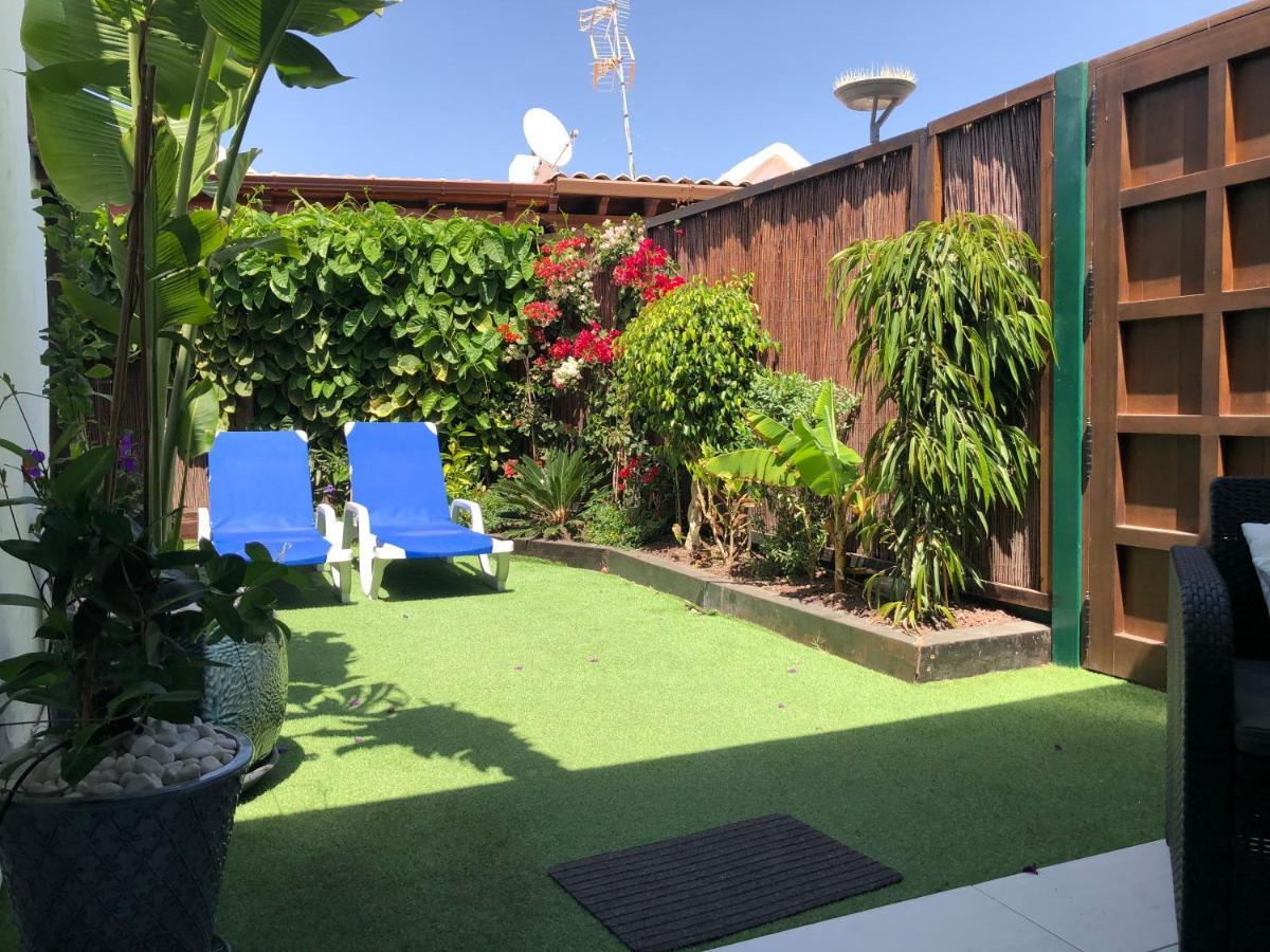 Bungalow Atos With Private Garden Плайя-дель-Инглес Экстерьер фото